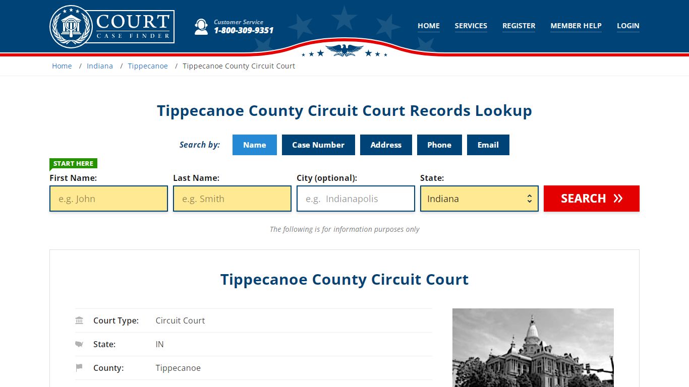 Tippecanoe County Circuit Court Records | Lafayette, Tippecanoe County ...